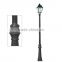 Cast iron street lamp posts,building street lighting posts