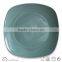 Ceramic square solid color Plate