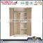 KD structure beige stainless steel bedroom almirah design