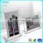 KM-CP62 OEM Custom made 10x8cm 6x4cm Table Screws Transparent Square Acrylic Plastic Paper Photo Frame
