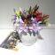 china guangdong foshan wholesale artificial silk flowers supplier single stem lily indoor wedding decoration