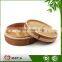 high-quality eco-friendly round bamboo food steamer