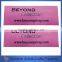Custom design satin clothing woven labels