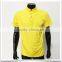 High Quality Golf Shirt Yellow With Black Fly