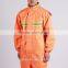 High Visibility Safety Orange Rain Gear Wear Rain Suit Polyester /pvc Nylon/Rubber Rain Coat Waterproof
