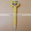 Kids plush emoji QQ face pen cheap cute gift pen