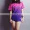 New design of t shirt, sport wear, sublimation printing t shirt for lady