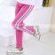 Factory Hot Sale Girl Sport Casual Elastic Waist Candy Color Children Pants