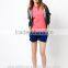 Blank 100% Cotton Pique Women's Sleeveless Golf Polo Shirt Women's Pink Sleeveless Knit POLO Top