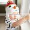 Handmade Funny Newborn baby snowman crochet hat pattern