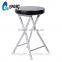 LS-9009A Portable Soft round seat metal folding chair metal foldable chair