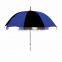 48" Arc Automatic Open Umbrella - nylon canopy, 33" long, has a metal shaft with wooden handle and comes with your logo