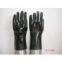 Supply Black PVC coated gloves Gauntlet  40cm