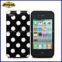Laudtec Polka Dots TPU Gel Case for IPhone 4 Best Price High Quality