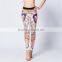 Girls Tights Women Dry Fit Slimming Printed Yoga Leggings
