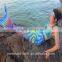 Newest technology Girl's Swimmable monofins mermaid tail for swimming