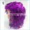 Cheap Carnival Party Unisex Short Purple Tinsel Wigs HPC-0041