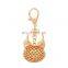 fashion metal gifts fox head keychain