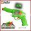 With light and sound plastic revolver gun with candy