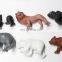 DIY Hollow PVC Zoo Animal Plastic Toy for Kids