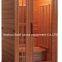 Health mate solid wood dry steam corner far infrared sauna room