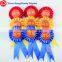 3"(75mm )of Rosette Button Parts, Rosette badge Pin Badge Button Supply Materials maker DCXH-75