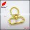 Factory supply 1.25inch Gold swivel snap hook for handbag