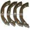 Semi-metallic friction material Parking brake shoe for  M30 B35 E81 E46 E90 E92 OEM 34411163988/GS8656/S831