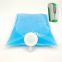 Spot 1L press mobile phone soap transparent suction nozzle bag alcohol-resistant wash hands free disinfectant to seal the bag