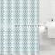 Hot sale waterproof shower curtain for bathroom decoration