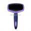 Wholesale pet comb stainless steel hair removal cat and dog scratcher fur brush