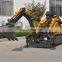 Chinese mini crawler backhoe loader