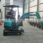 hydraulic 1.6 t 1.8 t small crawler mini excavator with competitive prices
