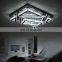 ceiling lights modern lustres rectangle Crystal Ceiling Light from Zhongshan