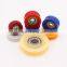 625 626 608 696 6201 bearing white nylon pulley sliding door roller bearing with plastic oem pulley wheels