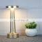 2019 hot sell  european  hotel led  lamps usb aluminium restaurant dining room table lamp decorative