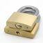 Waterproof good quality safety cheap hot sale 50mm thin type brass padlock