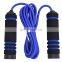 Jump Rope Aerobic Exercise Bearing Rapid Speed Skipping Rope with MMA Foam Handles Adjustable Kids Jump Rope