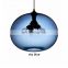 Tonghua Modern Stained Glass Pendant Light 4 Heads big Color Shell Indoor Decorative LED Filament Bulb Hanging Lamp