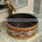 Luxury Handmade Countertop Sanitary ware bathroom ceramic Basin