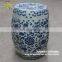 Antique Chinese HAND PAINTED Blue and White Ceramic Garden Furniture Stool
