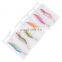 5 color wooden shrimp bait Luminous wooden shrimp squid needle 2.0# octopus hook with box e-commerce Luya bait