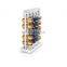 T shaped free standing clear acrylic k-cup coffee pod storage holder