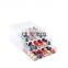 coffee shop coffee pods storage with divider plastic acrylic capsule holder