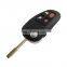 4 Buttons Flip Folding Remote Smart Car Key Shell Case Cover Blank Fob For Jaguar Key X - Type S - Type XJ XJR