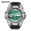 Sanda 6015 New Functional LED Electronic Watch Digital Analog Waterproof Sports digital watch band