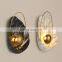 Nordic Home Wall Lamps Modern Resin Shell Shape LED Wall Lamps for Living Room Hotel Bedside Lamp