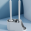 Toilet brush set all corner clean toilet brush household bathroom bathtub rack