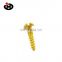 Brass Slotted Pan Head Screws For Furniture Slotted Round Head Wood Screws
