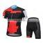 Premium Quality Digital Printing Men Cycling Outfit Set Bicycle Jersey Road Biker Shorts  Cyclewear Shirts